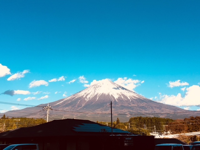 富士山 リライト写真