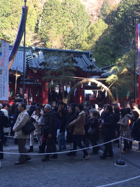 箱根神社 初詣 リライト
