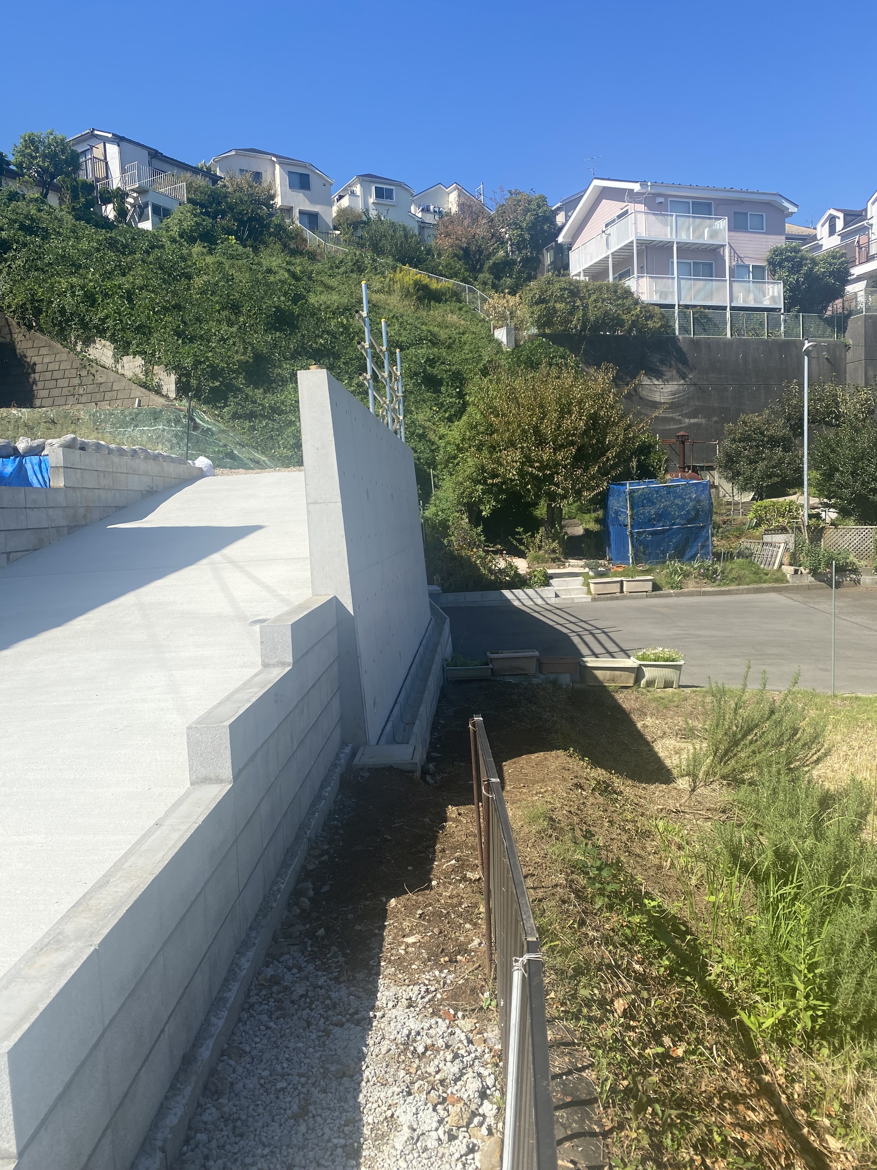 擁壁工事 横浜