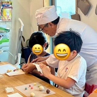 和菓子イベント　子安の丘みんなの家